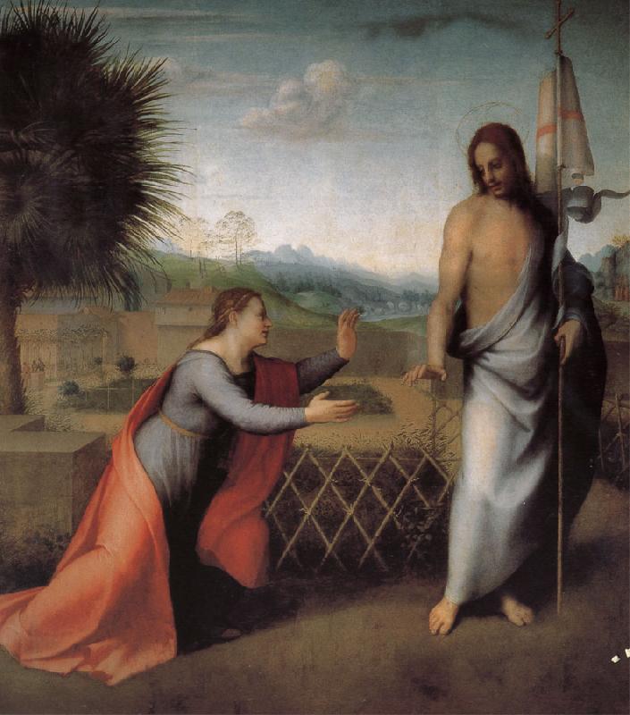 Andrea del Sarto The resurrection of Jesus and Mary meet map Germany oil painting art